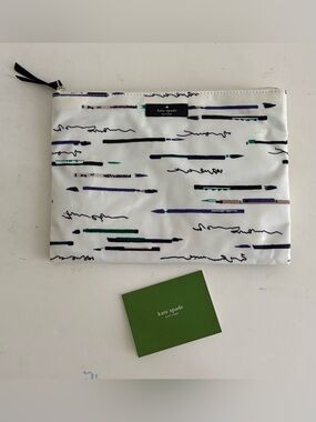 Kate Spade New York "Daycation Penpals" Pencil Case or Pouch